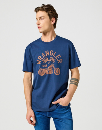 WRANGLER AMERICANA TEE NAVY 112357436