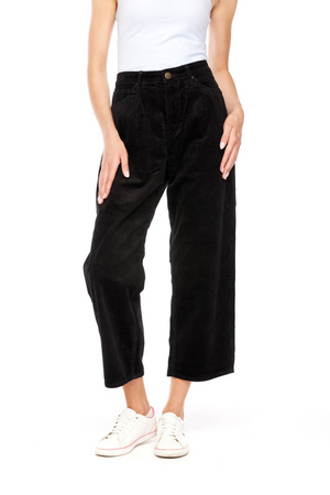 LEE 5 POCKET WIDE LEG BLACK L30SDC01