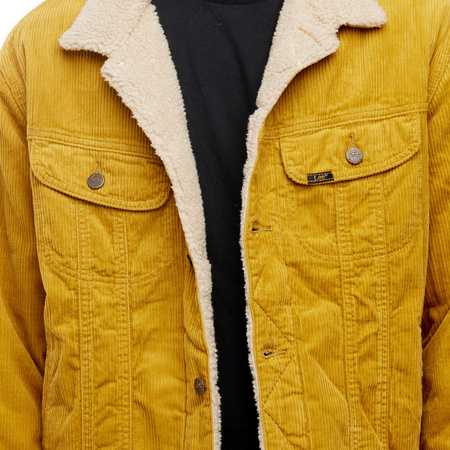 LEE SHERPA JACKET NUGGET GOLD L87ADC99