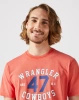 WRANGLER GRAPHIC TEE BURNT SIENNA 112350432